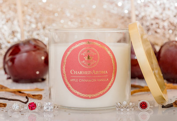 APPLE CINNAMON VANILLA CANDLE