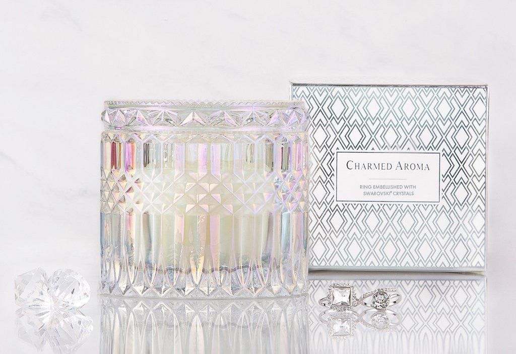 CRYSTAL COLLECTION - VANILLA MACARON CANDLE (Reward)